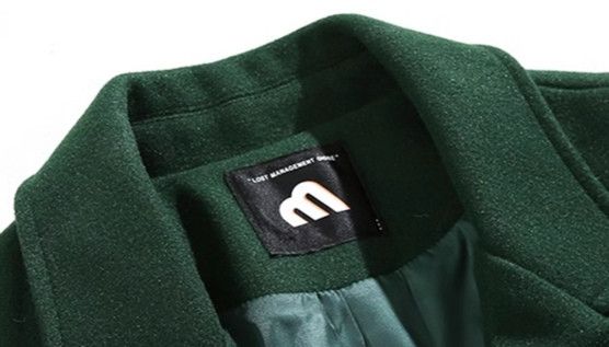 Japanese Brand × Vintage Long Woolen coatDark Green Korean style Size US L / EU 52-54 / 3 - 8 Thumbnail
