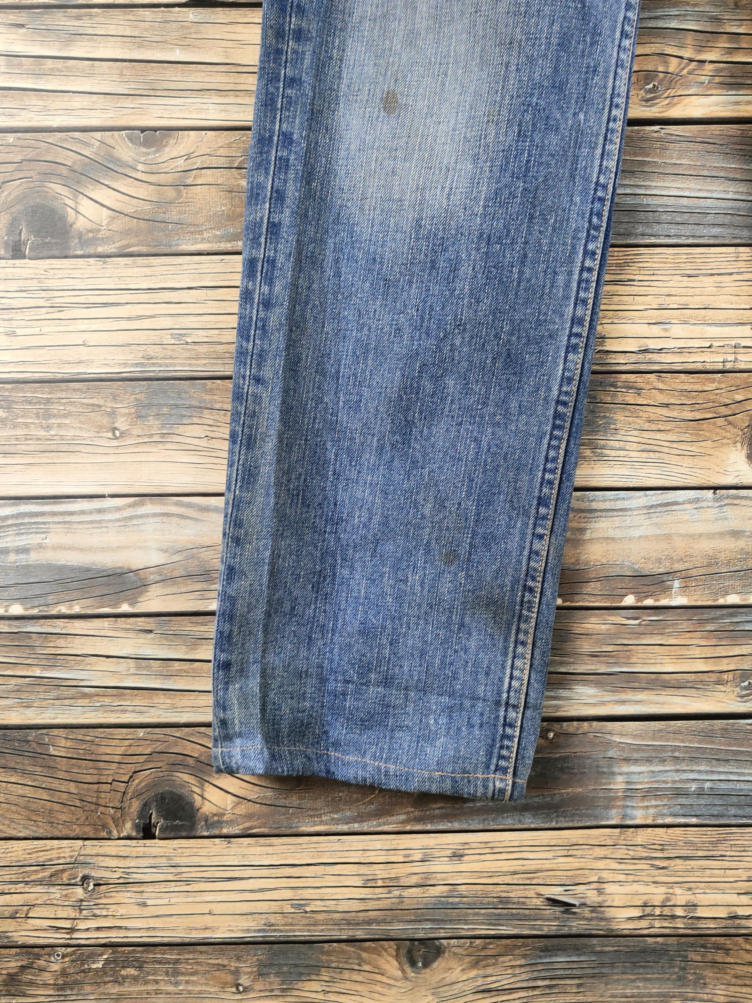 Levi's Levi's Blue Distressed Ripped Jeans #S2817 Size US 30 / EU 46 - 4 Thumbnail