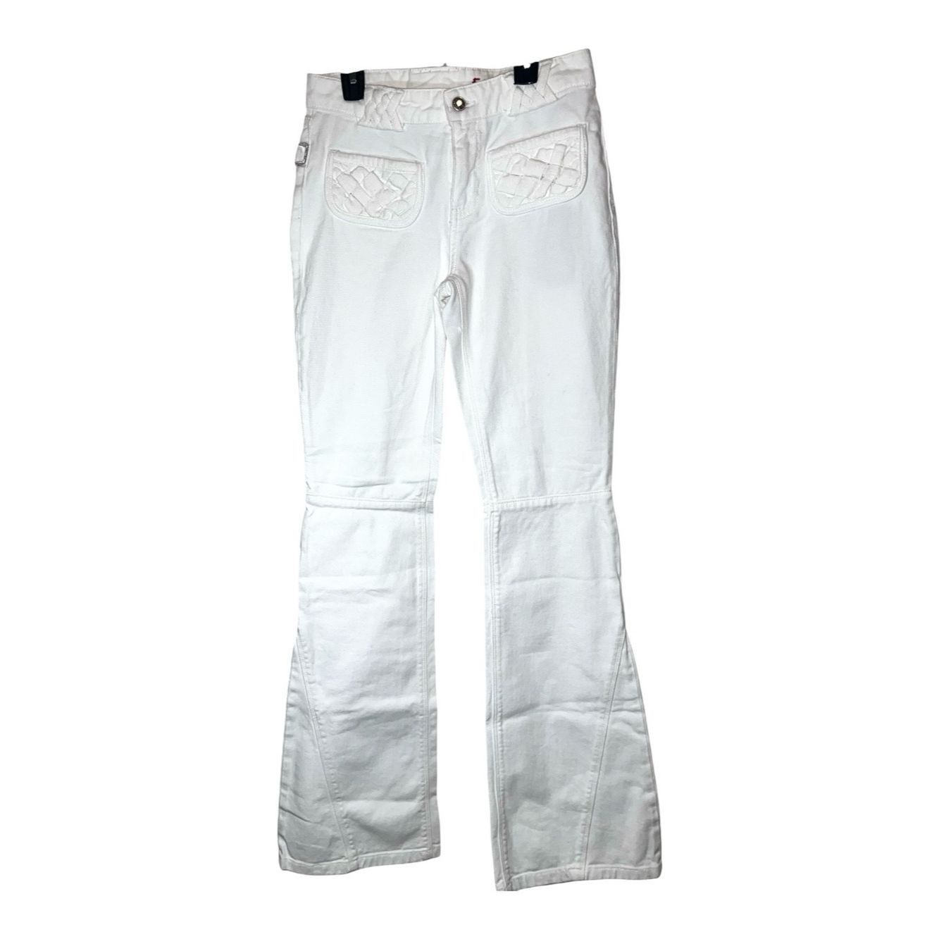 Zadig & Voltaire Zadig & Voltaire Ecume White Bootcut Jeans NWT Size 25 Size 25" / US 0 / IT 36 - 4 Thumbnail