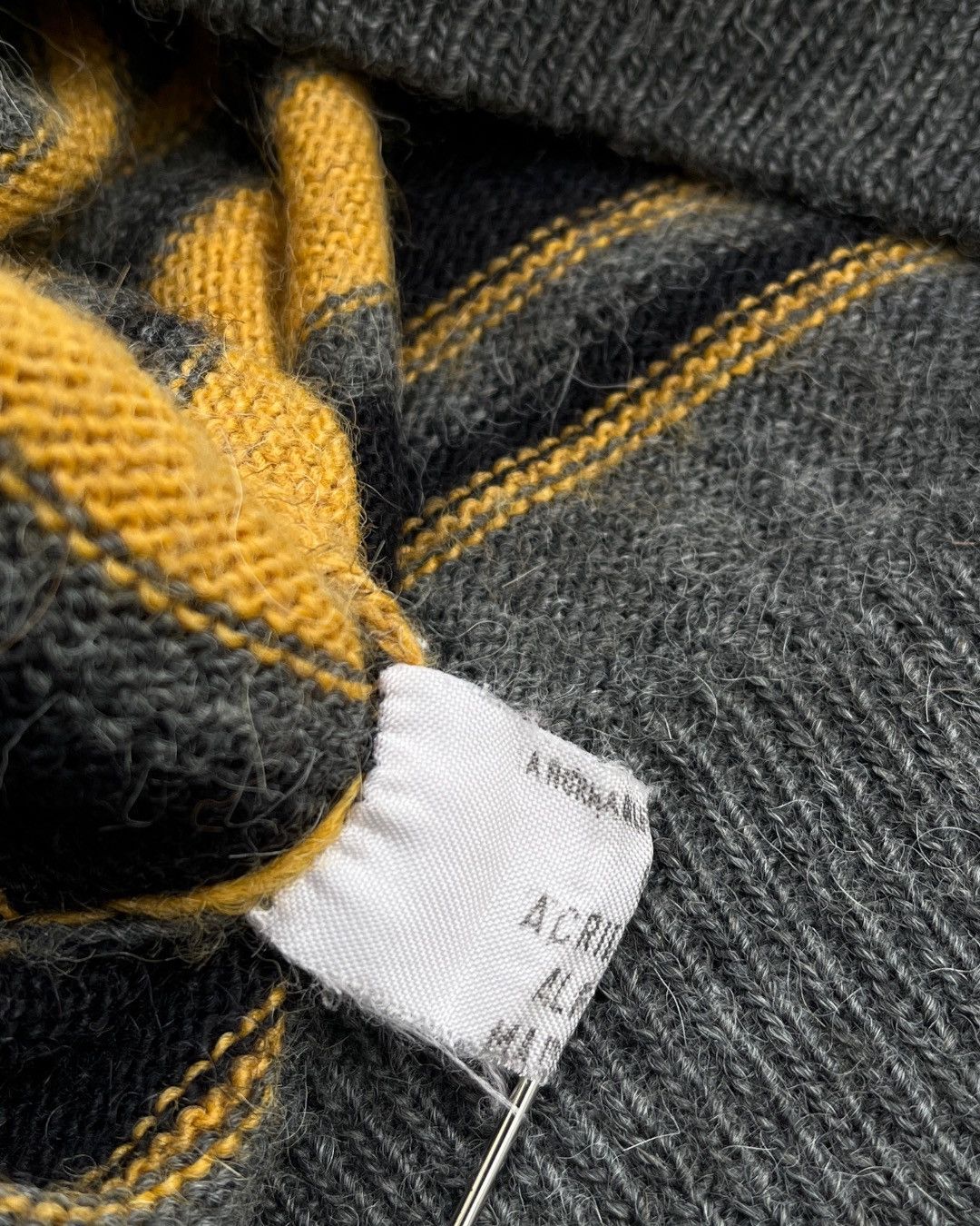Giorgio Armani 🔥80’s GIORGIO ARMANI Golden Eagle Wool Alpaca Jumper Size US M / EU 48-50 / 2 - 5 Thumbnail