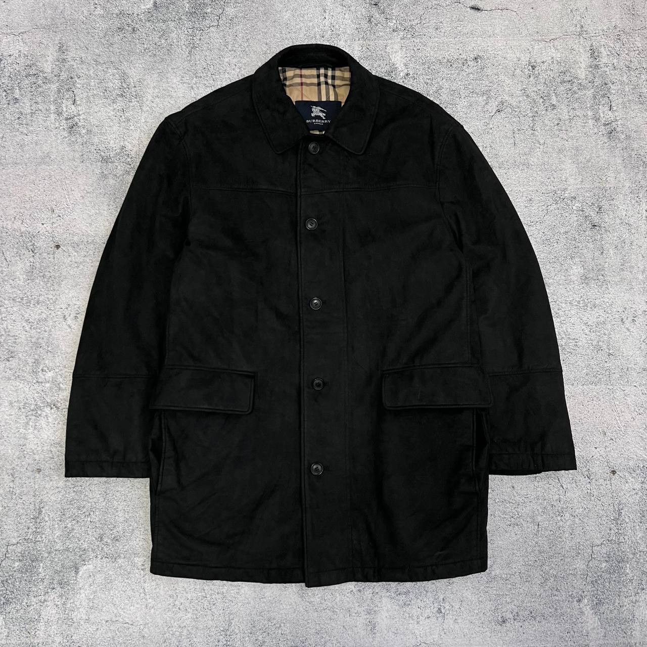 Burberry × Vintage Burberry London Men's Suede Coat Size 50 Size US M / EU 48-50 / 2 - 1 Thumbnail