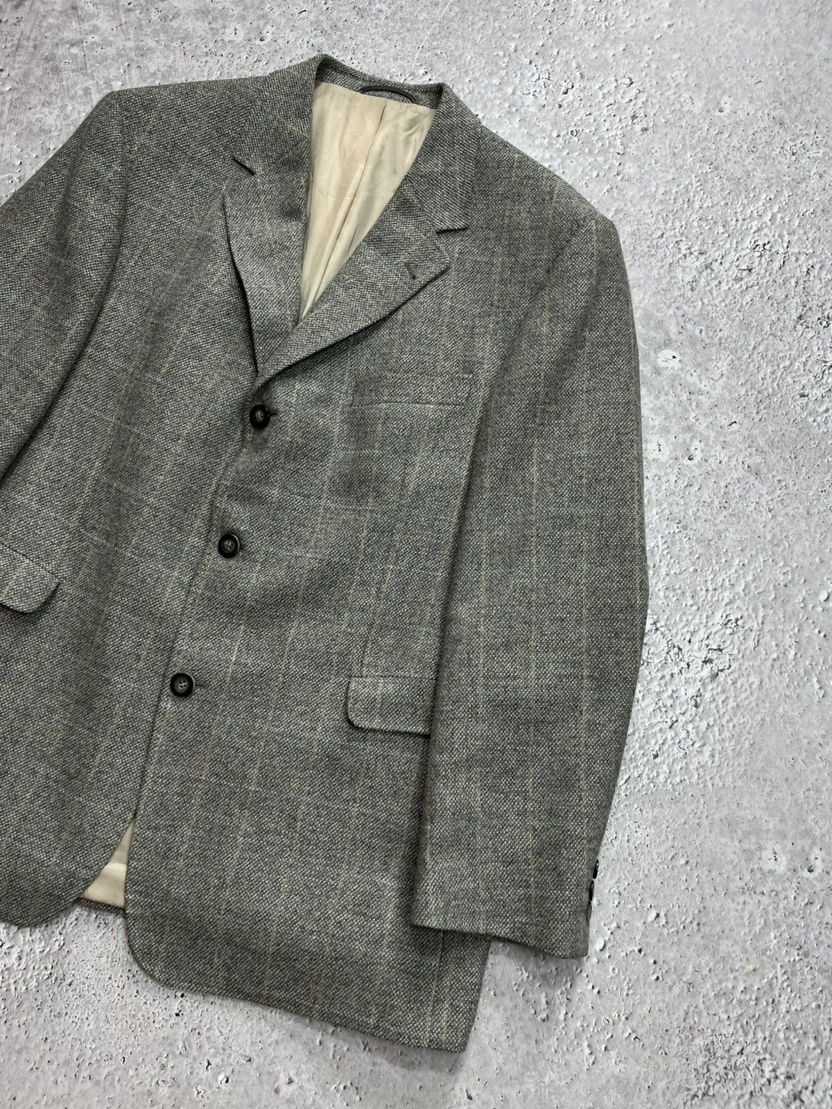 Other Vintage Atelier Torino Wool Blazer Gray Size 52 Jacket Size US L / EU 52-54 / 3 - 2 Thumbnail
