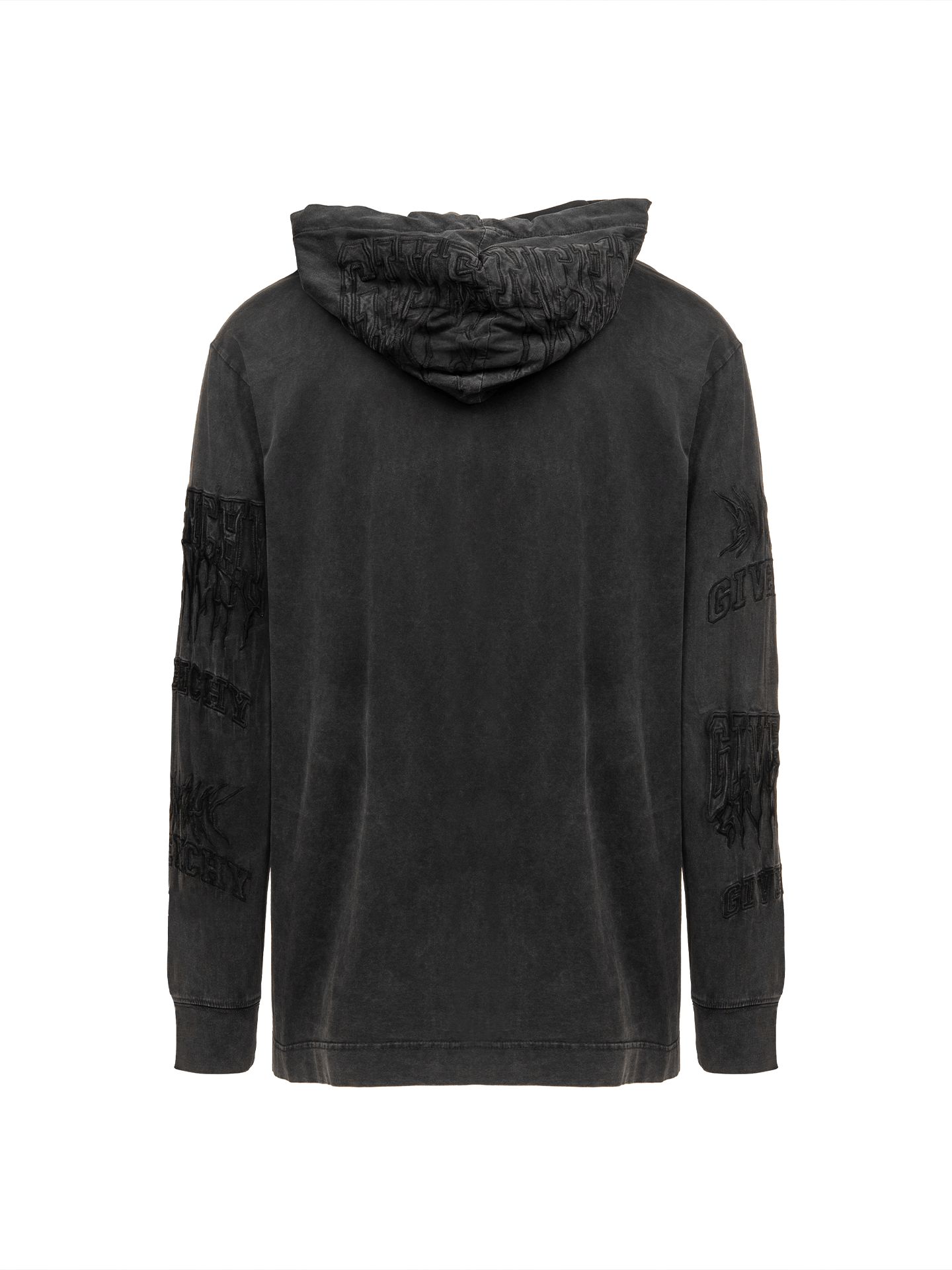 Givenchy Givenchy logo-embroidery faded hoodie Size US S / EU 44-46 / 1 - 3 Thumbnail