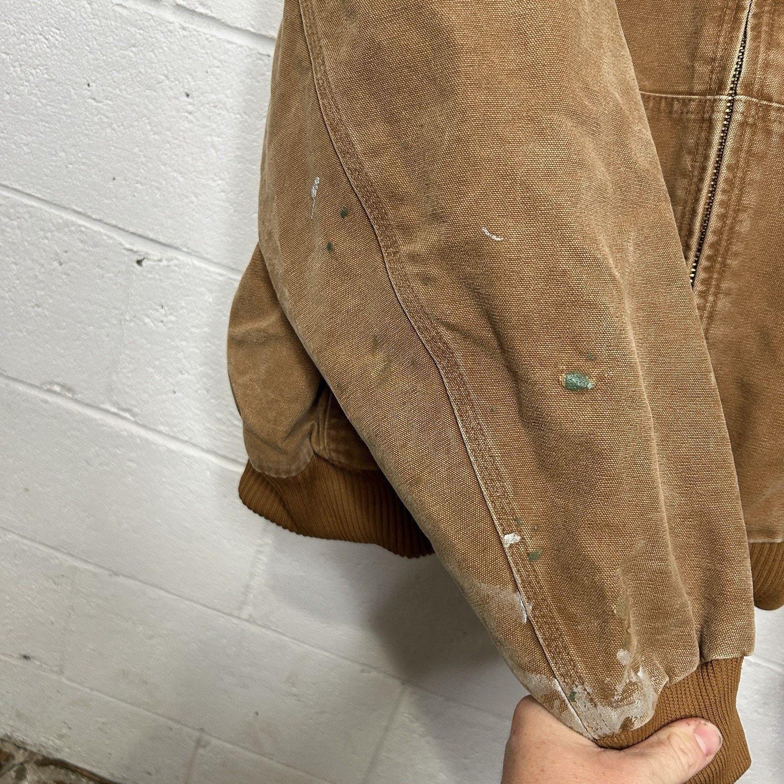 Carhartt Carhartt Hooded Quilt-Lined Active Jacket “Brown” J130-211 Size US XL / EU 56 / 4 - 5 Thumbnail