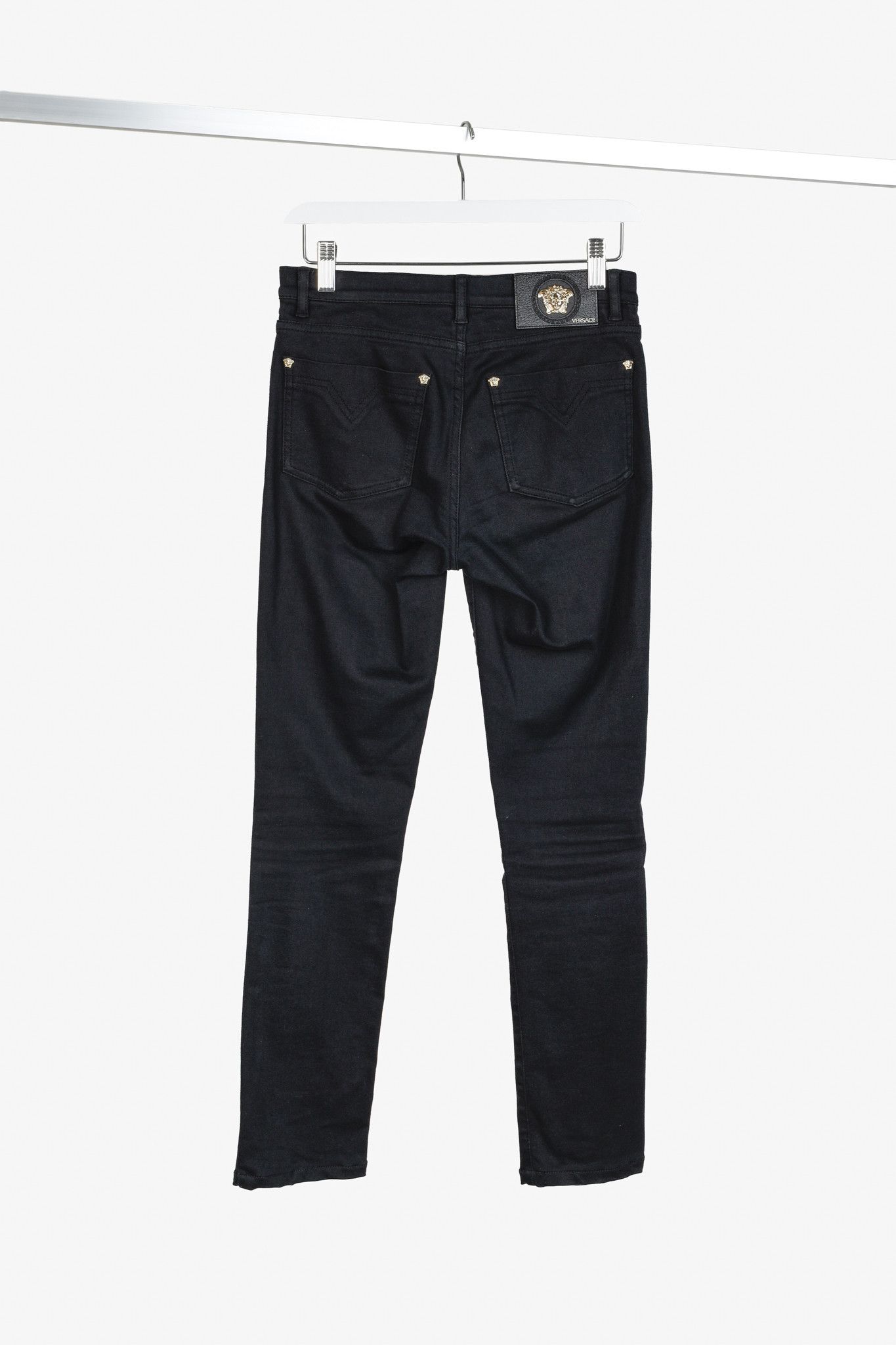 Versace Versace Black Diamond Medusa Jeans Size 30" / US 8 / IT 44 - 2 Thumbnail