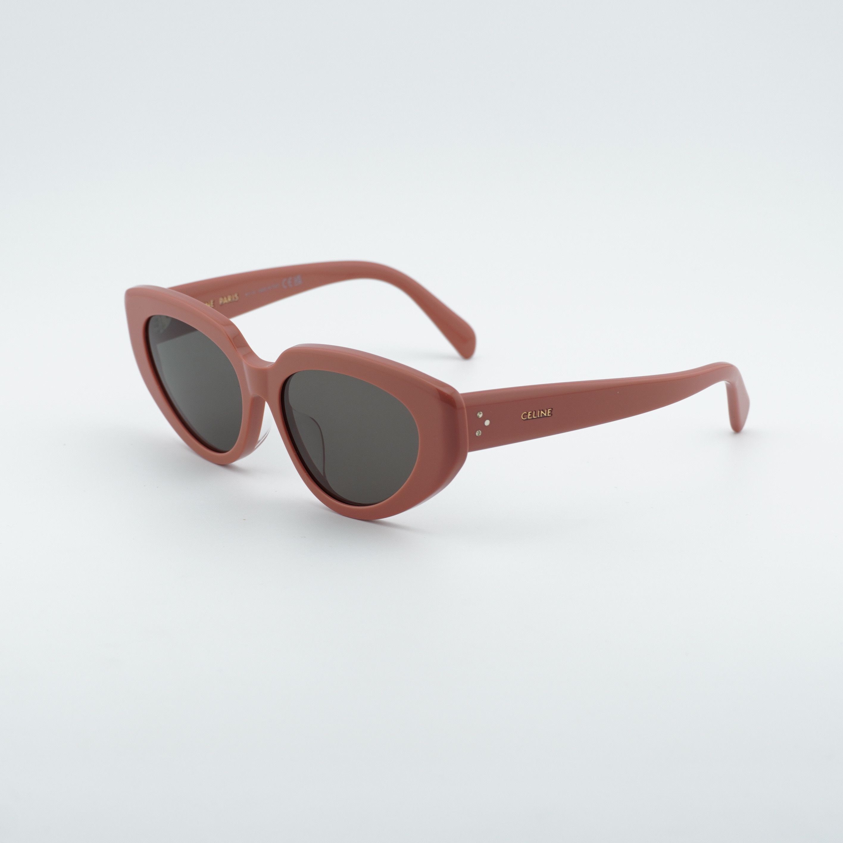 Celine Celine CL40286F 72A Sunglasses Pink Cat Eye Frame Size ONE SIZE - 1 Thumbnail