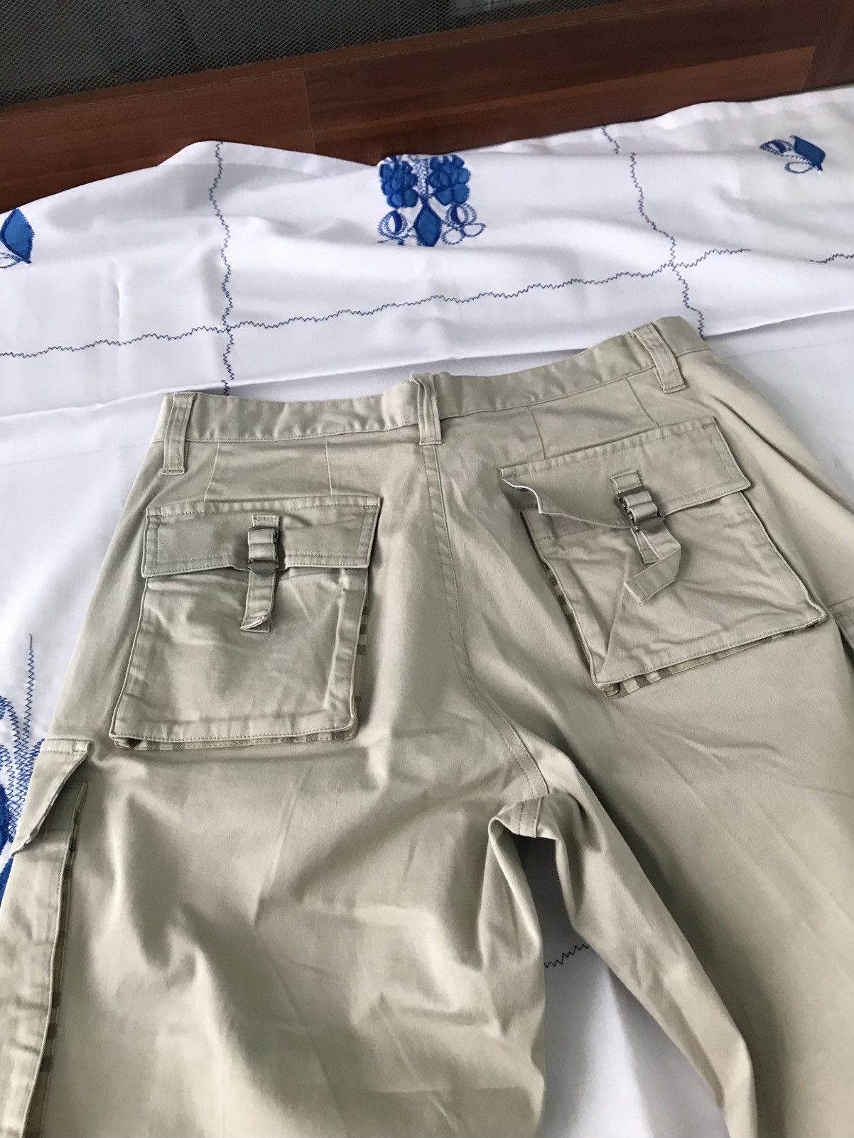 Burberry × Japanese Brand Beige Cargo Pants by Burberry black label Size US 29 - 3 Thumbnail