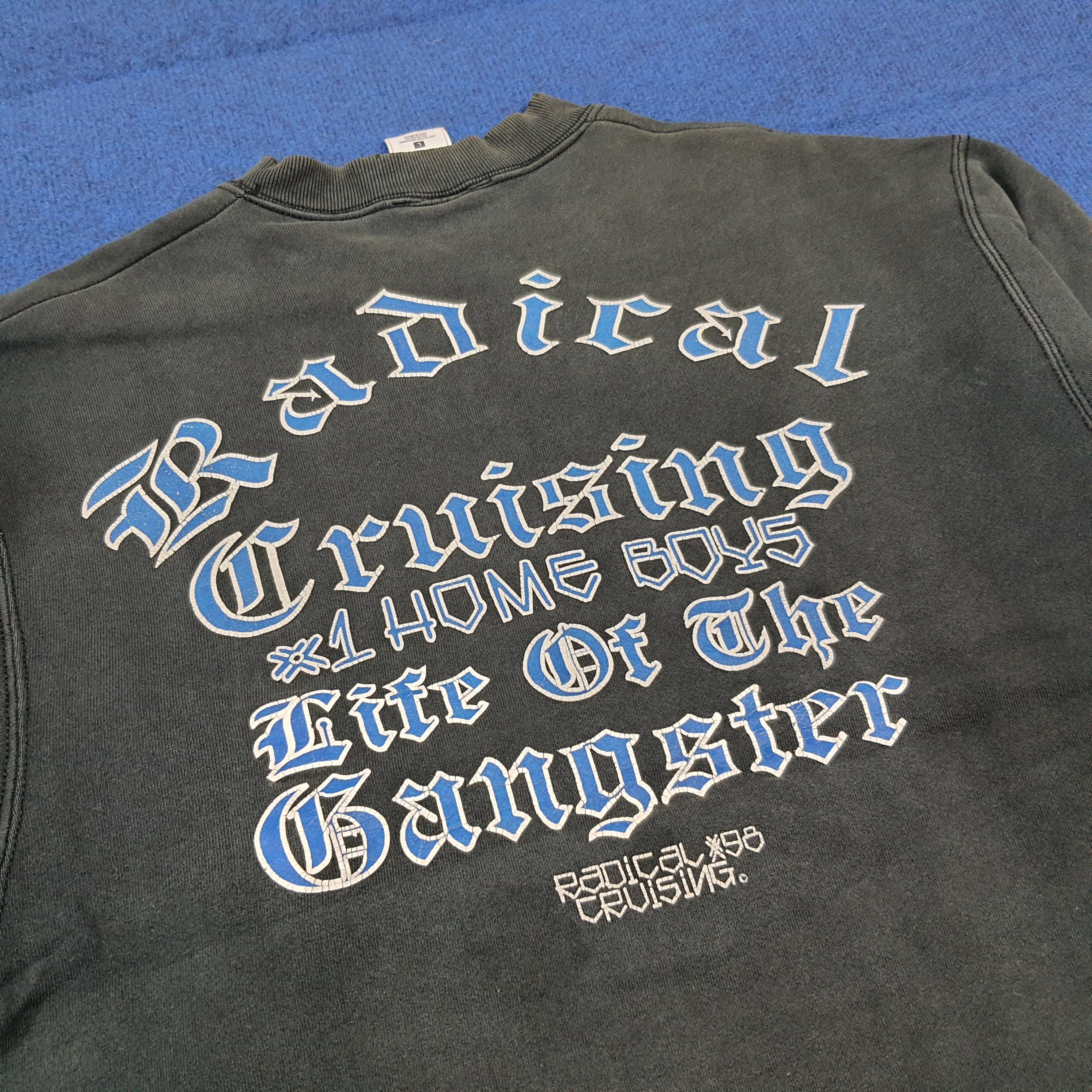 Vintage Vintage 90s Radical Cruising Lowrider Sweatshirt C289N15 Size US M / EU 48-50 / 2 - 2 Thumbnail