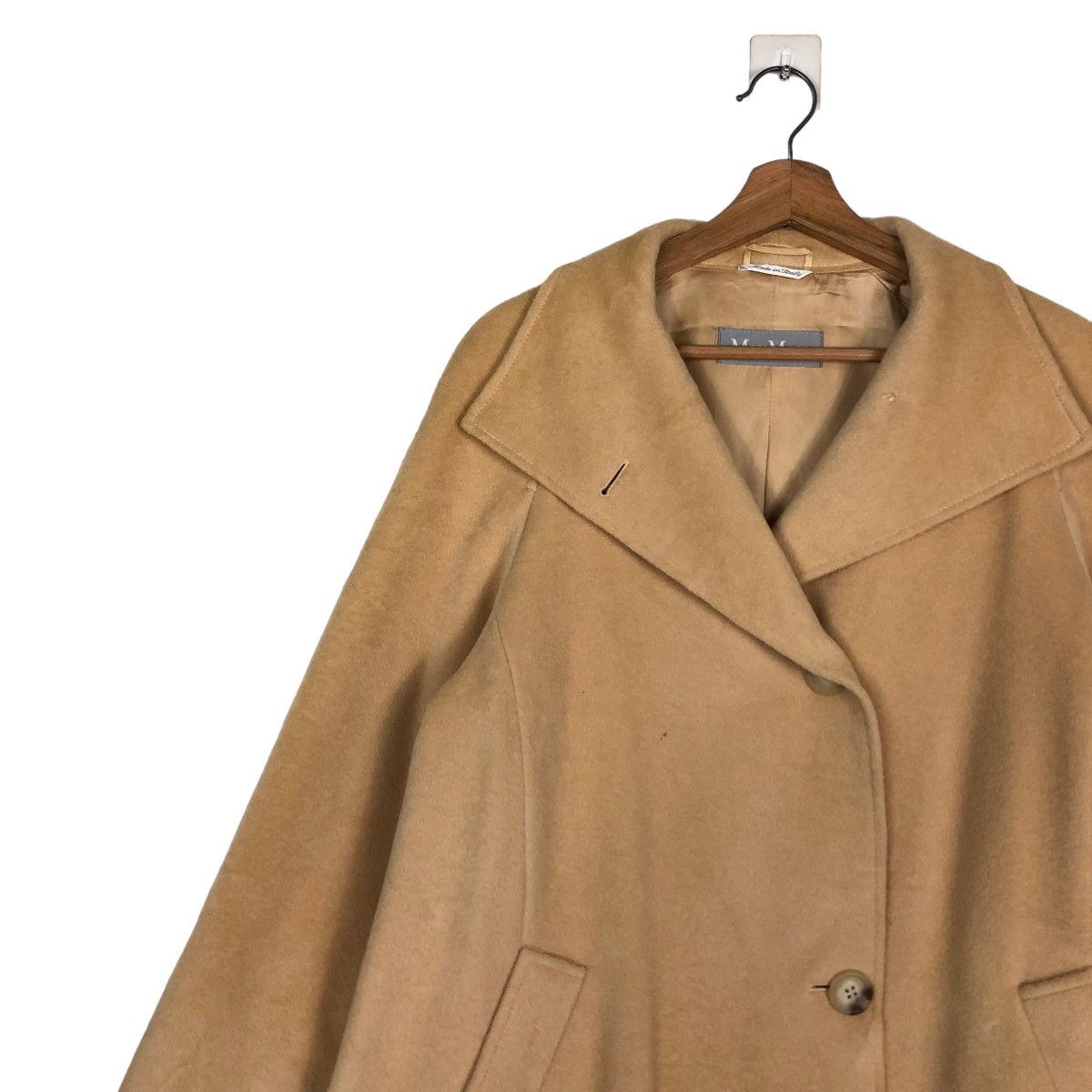 Vintage 🔥MaxMara Made in Italy Wool Jacket Double Breast Size US M / EU 48-50 / 2 - 7 Thumbnail
