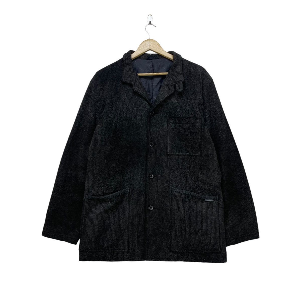 Lacoste × Vintage Vintage Crocodile Pleat Jacket Style Corduroy Jacket Size US M / EU 48-50 / 2 - 2 Thumbnail