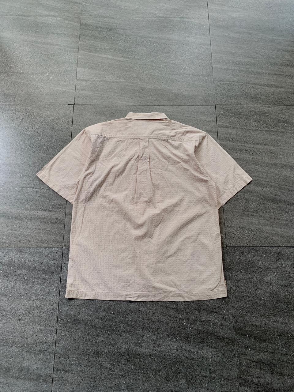 Yohji Yamamoto FREE TAX! Ysaccs Zip Up Textured SS Shirt Size US L / EU 52-54 / 3 - 4 Thumbnail
