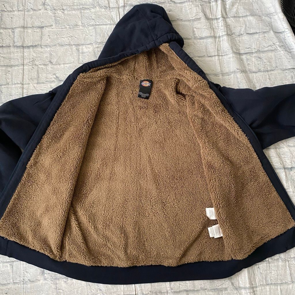 Dickies Dickies men XL Cotton blend sherpa lined full zip midweight Size US XL / EU 56 / 4 - 7 Thumbnail
