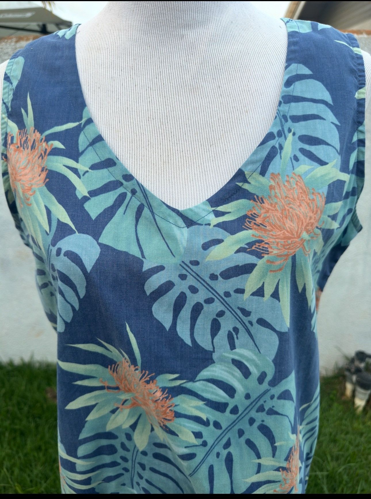 Reyn Spooner PreOwned Reyn Spooner Dress Multicolored Women's Medium Size M / US 6-8 / IT 42-44 - 3 Thumbnail