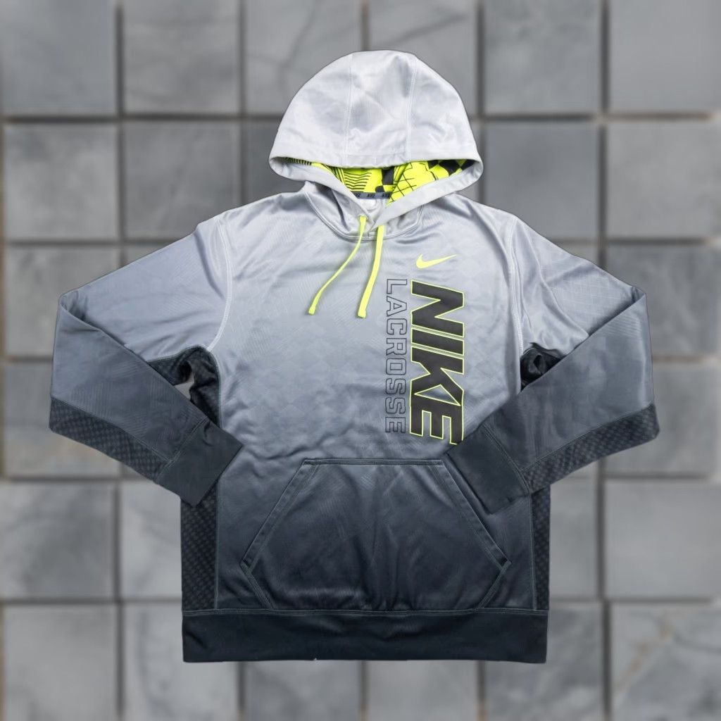 Nike Nike Lacrosse Hoodie Mens Medium Gray Pullover Sweatshirt Swoosh Size US M / EU 48-50 / 2 - 1 Thumbnail