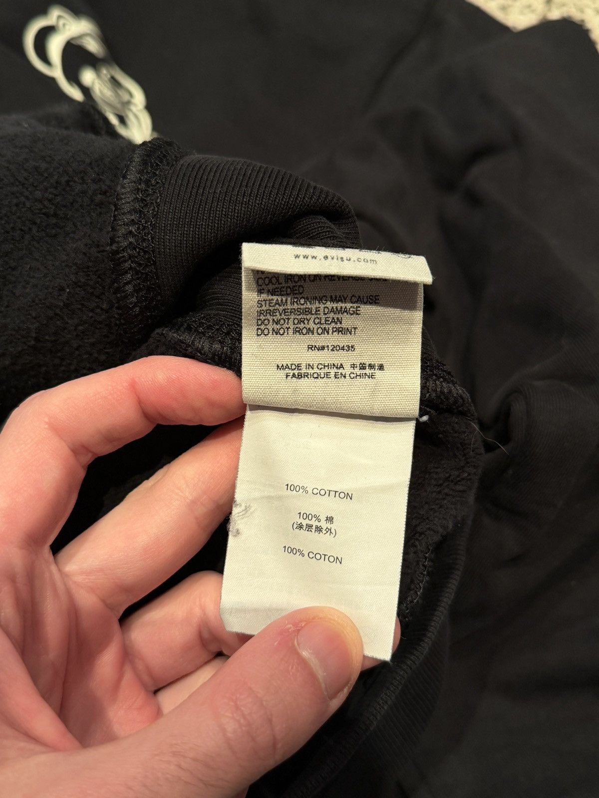 Evisu × Palace Palace x Evisu black Hoodie Size US M / EU 48-50 / 2 - 5 Thumbnail