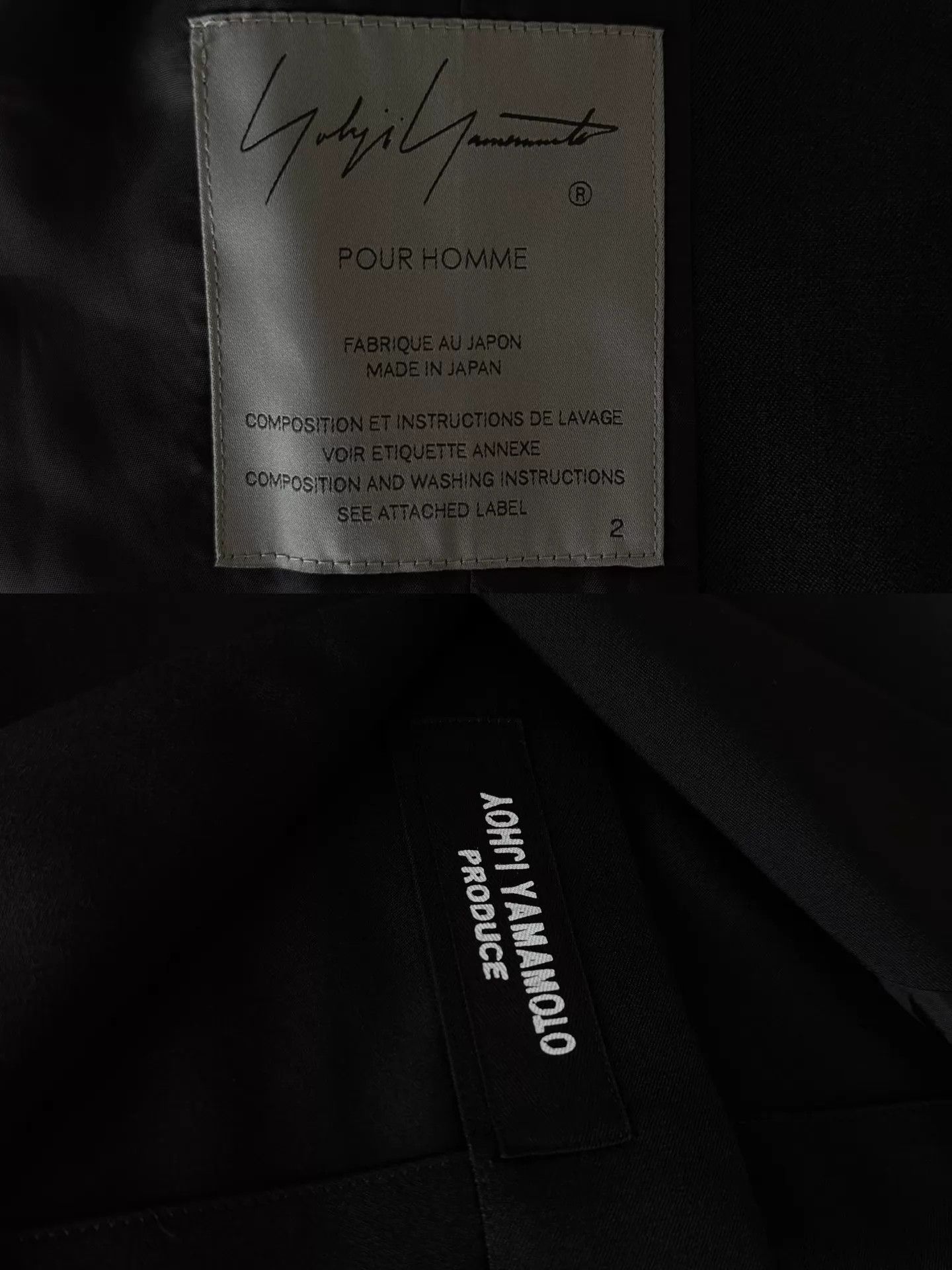 Yohji Yamamoto Yohji Yamamoto Pour Homme 25SS Gaba Wool Military Blazer Size US M / EU 48-50 / 2 - 7 Thumbnail