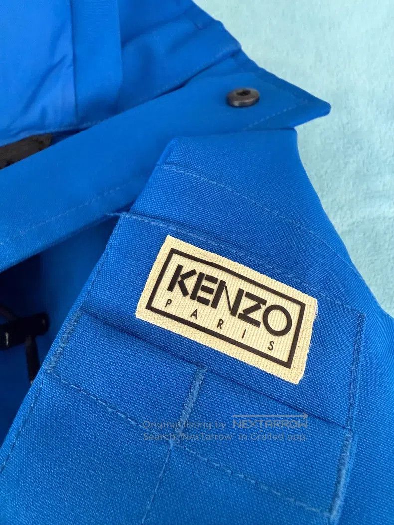 Kenzo Kenzo Men's Puffer Jacket, Blue, Classic Style Size US L / EU 52-54 / 3 - 3 Thumbnail