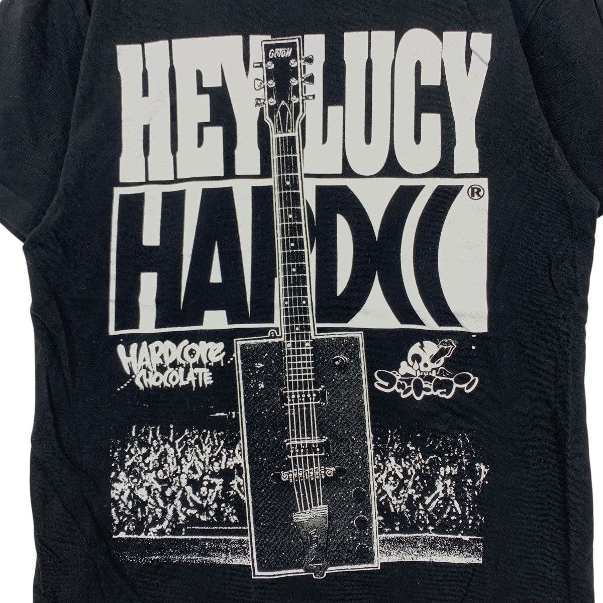 Vintage HEY LUCY HARDCORE Chocolate Higashi Nakano The One Shirt Size US L / EU 52-54 / 3 - 3 Thumbnail