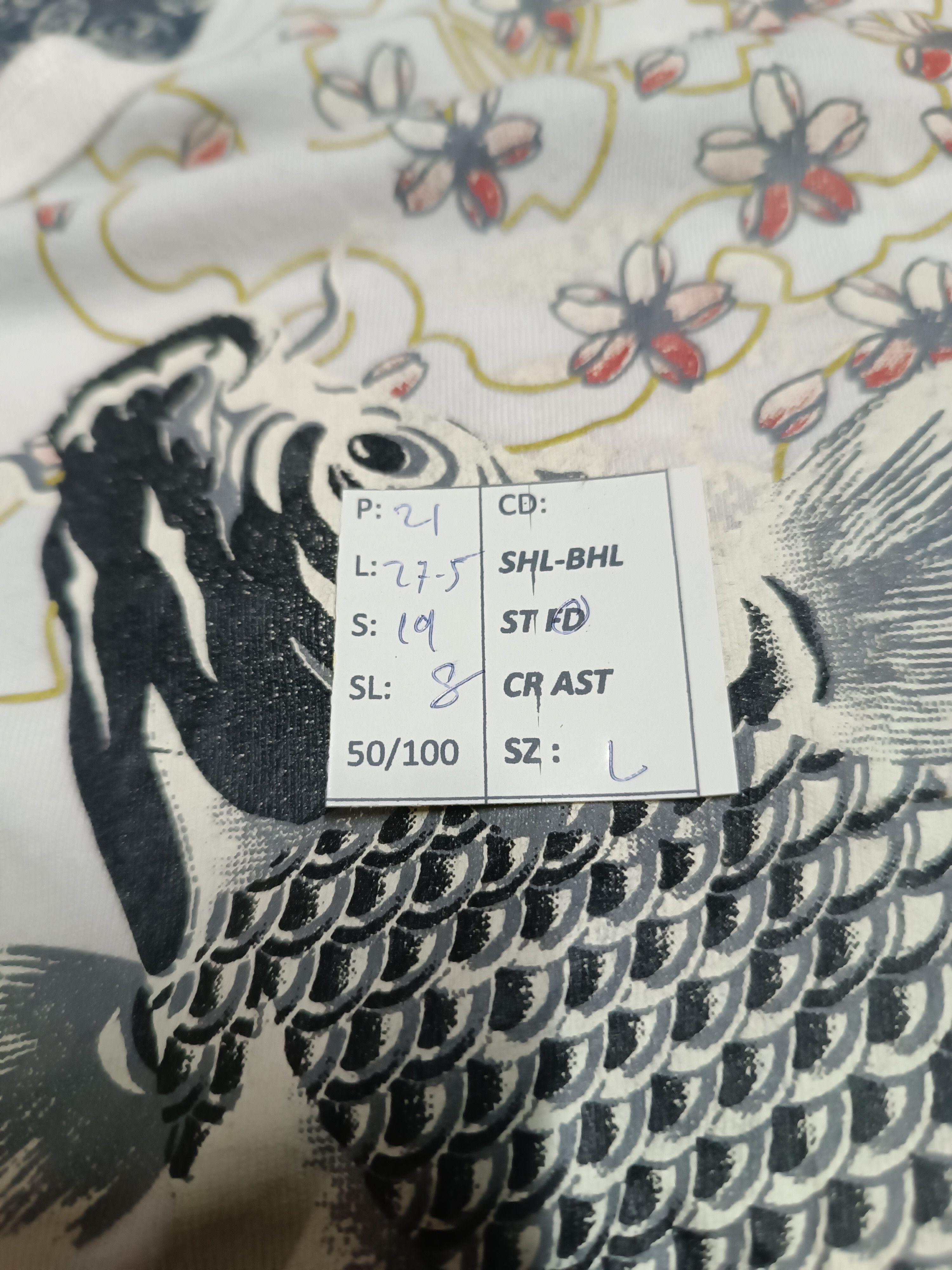 Vintage VINTAGE DRAGON KOI SUKAJAN TATOO JAPANESE TEE VERY RARE Size US L / EU 52-54 / 3 - 20 Thumbnail