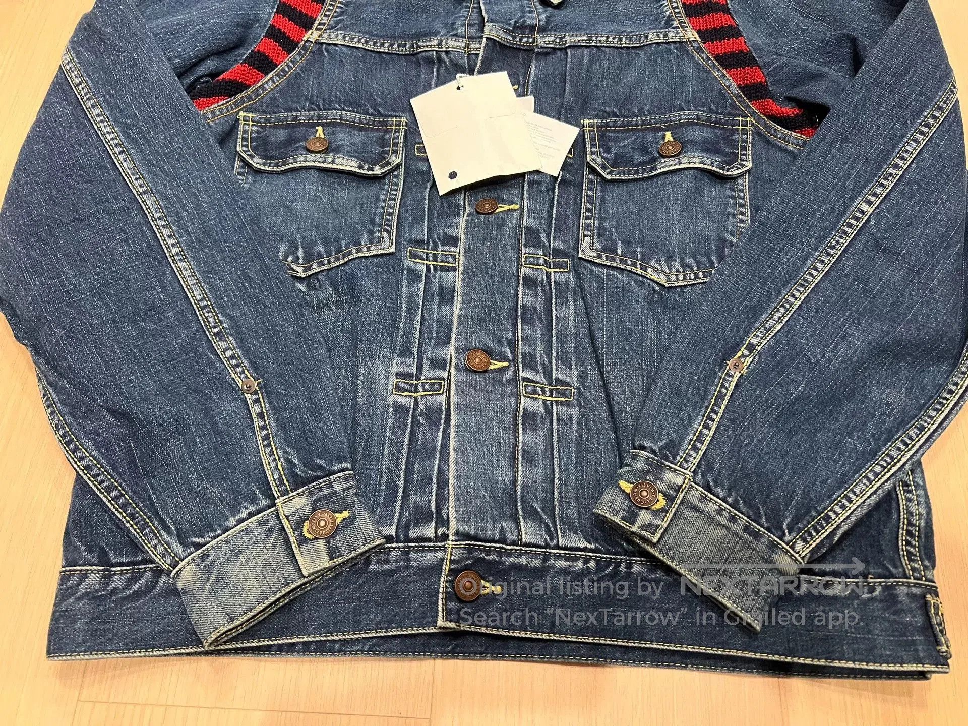Visvim visvim 18ss 101 Jkt Jumbo Dmgd (Ribs). Size US M / EU 48-50 / 2 - 3 Thumbnail