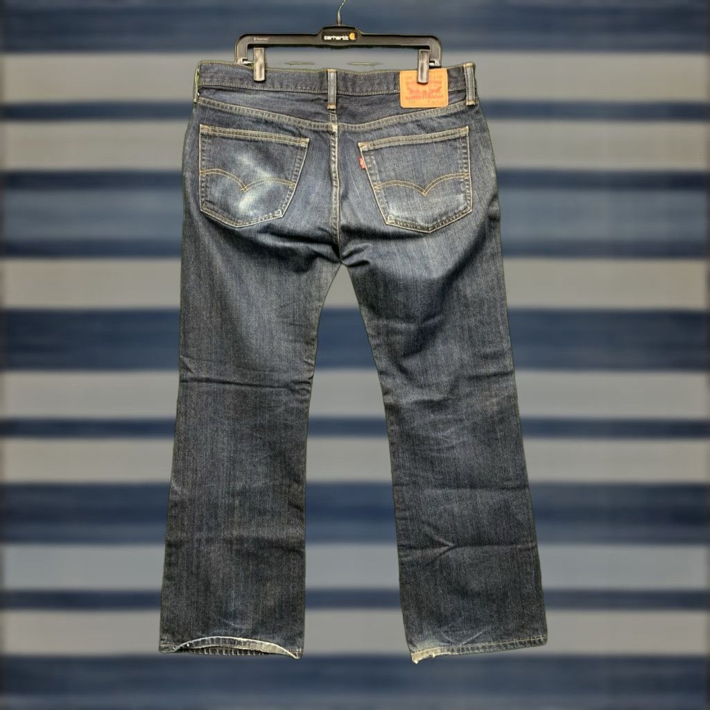 Levi's Levi's 527 Jeans Men 36x30 Blue Straight Leg Denim Mid Rise Casual Pants Size US 36 / EU 52 - 1 Thumbnail