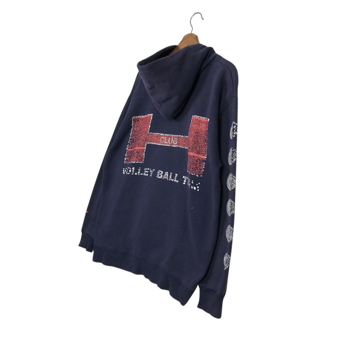 Japanese Brand United Athle HCV Team Hoodie – Distressed Graphic Size US XL / EU 56 / 4 - 12 Thumbnail