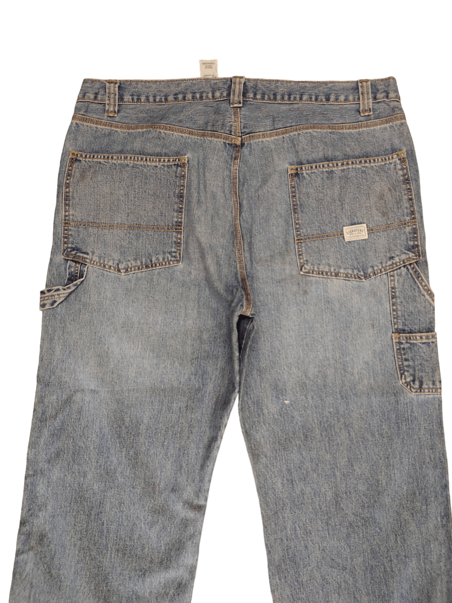 Levi's W42 Vintage Y2k Levis Carpenter Baggy Denim Pants Jnco Style Size US 42 / EU 58 - 2 Thumbnail