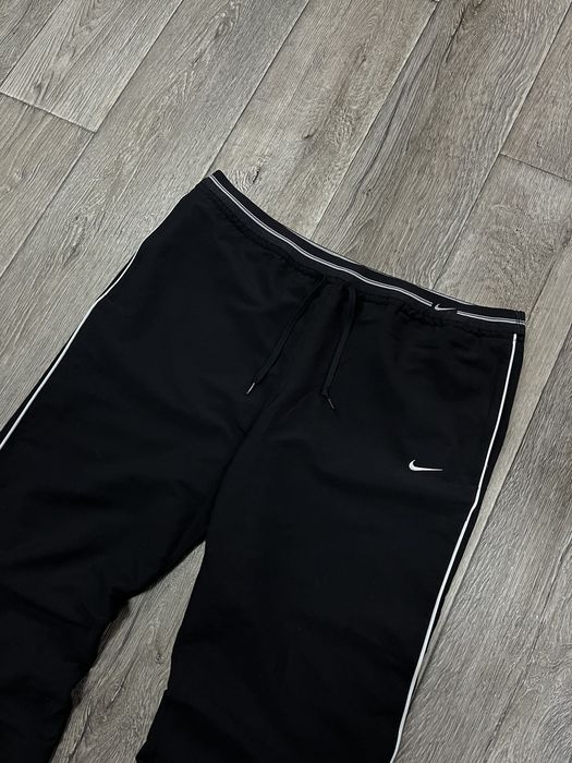 Nike NIKE SWOOSH GORPCORE Y2K BLACK PANTS | Grailed