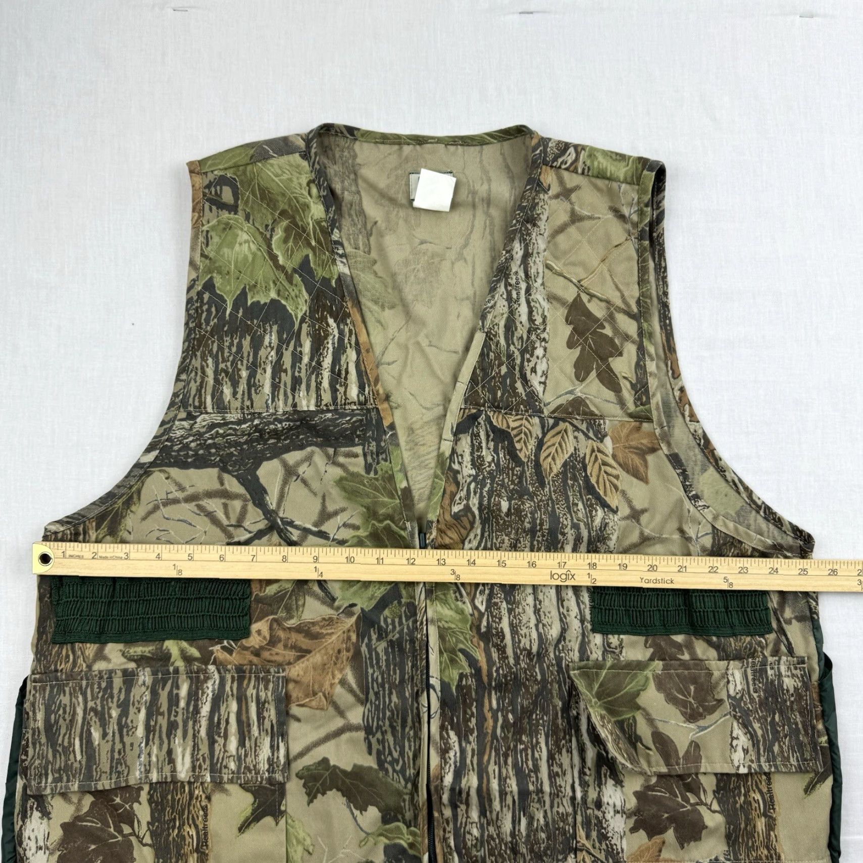 Vintage VINTAGE Ozark Trail Hunting Best Adult XL Green Camouflage Outdoor Nature Functional Vest Mens Size US XL / EU 56 / 4 - 7 Thumbnail