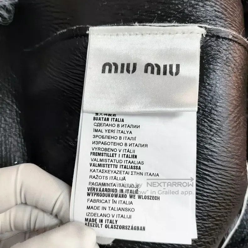 Miu Miu Miu Miu 38 Women's fur coat black and white color matching Size M / US 6-8 / IT 42-44 - 4 Thumbnail