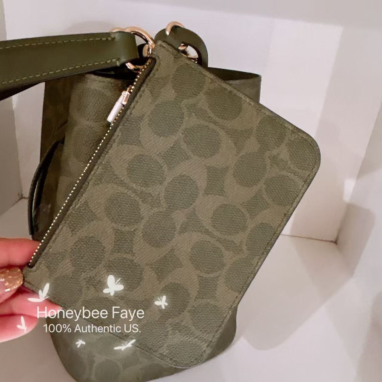 Coach Rowan Bucket Bag In Signature Canvas CBH07 Size ONE SIZE - 6 Thumbnail
