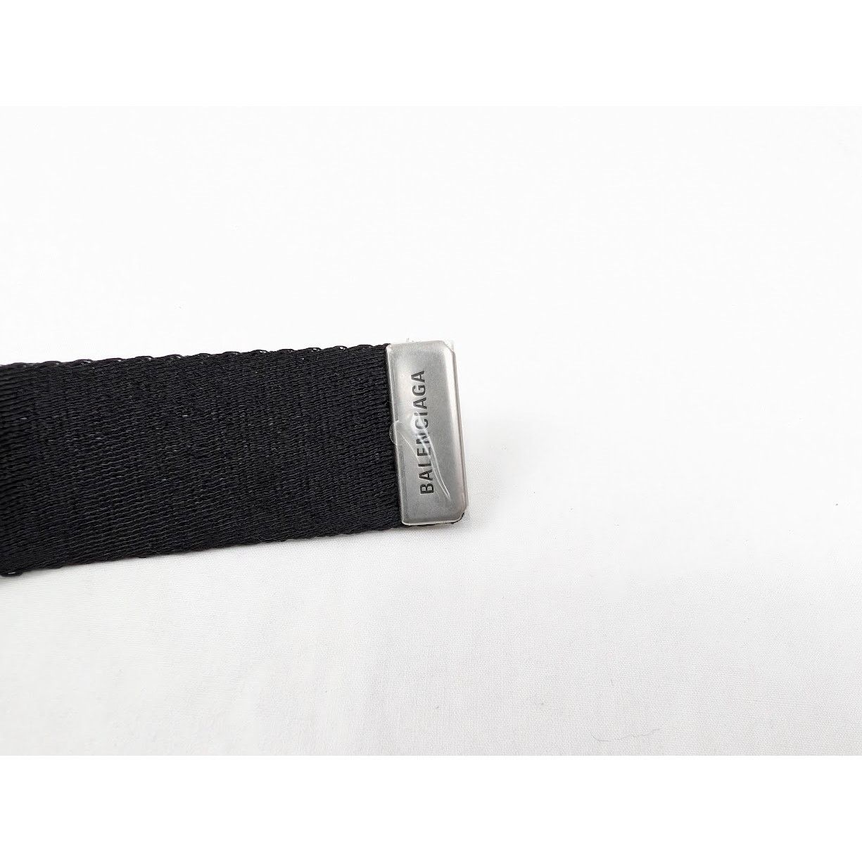 Balenciaga × Under Armour o1rshd1 Size:OS / Jacquard Web Belt in Black/White Size ONE SIZE - 9 Thumbnail