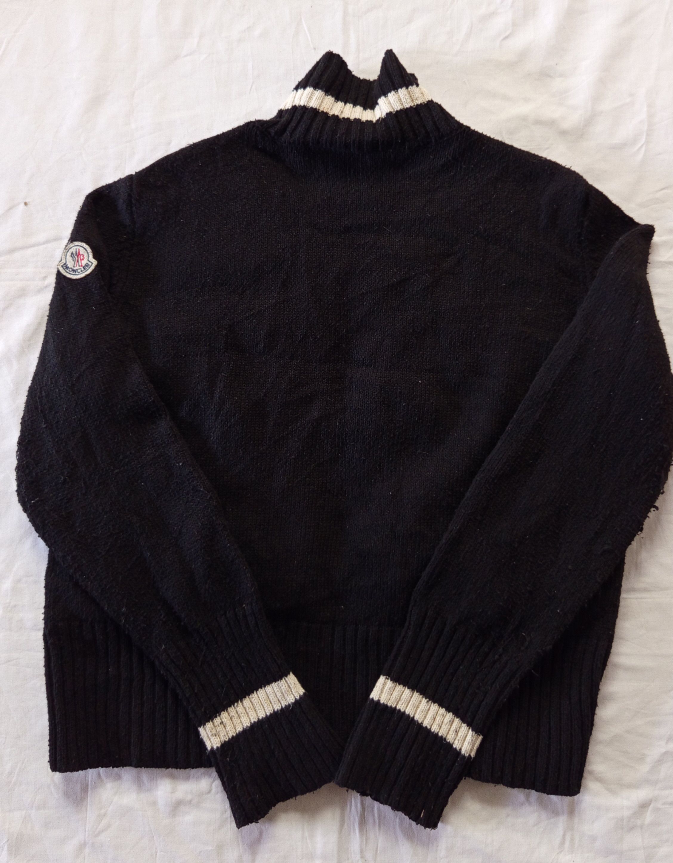 Moncler Moncler Tricot Knit Cardigan in Wool and Polyamide Size XS / US 0-2 / IT 36-38 - 3 Thumbnail