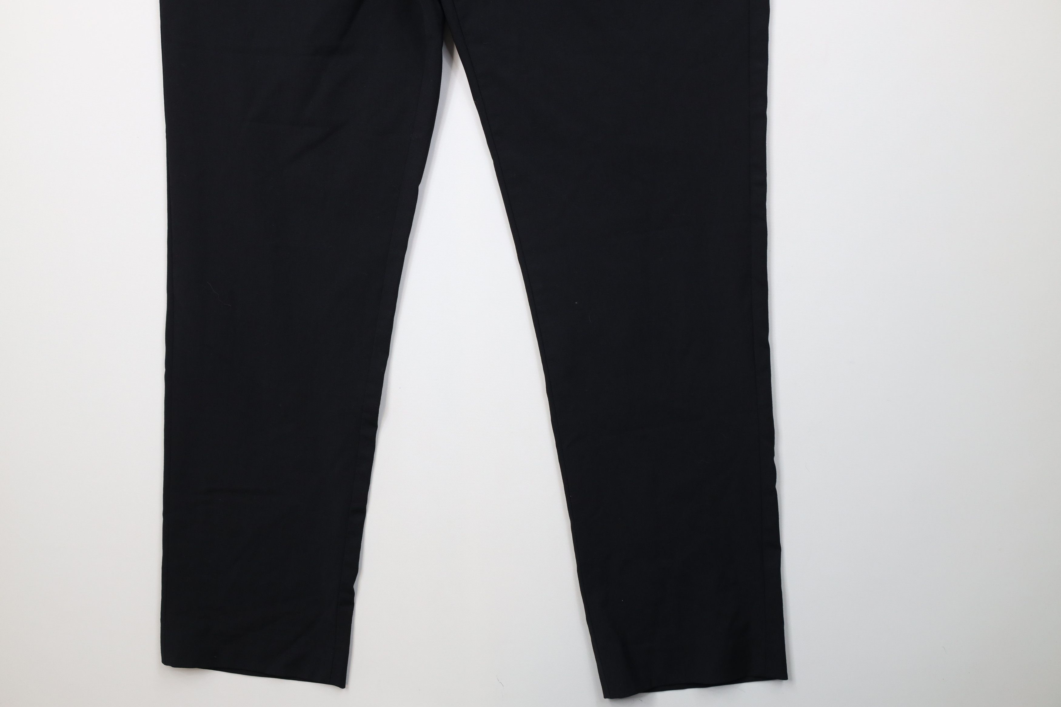 Express Express Stretch Wool Blend Knit Chino Pants Trousers Black Size US 34 / EU 50 - 4 Thumbnail