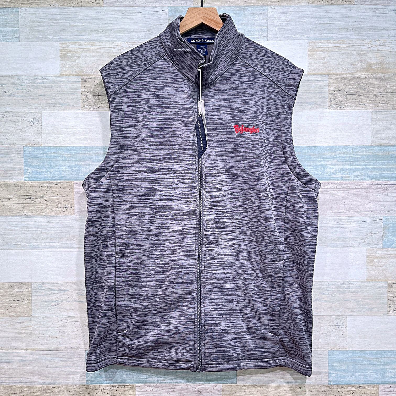 Other Bojangles Full Zip Tech Vest Jacket Gray Fleece Lined Men XL Size US XL / EU 56 / 4 - 1 Thumbnail