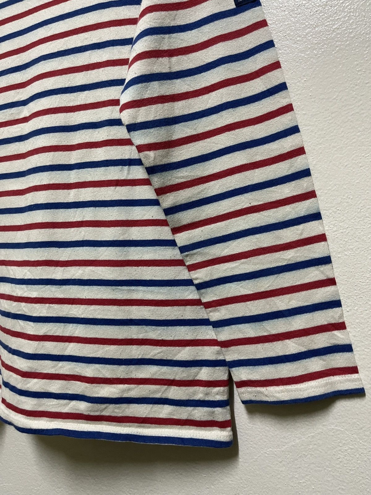 Saint James Saint James Stripe Boat Neck Long Sleeve Size US L / EU 52-54 / 3 - 5 Thumbnail