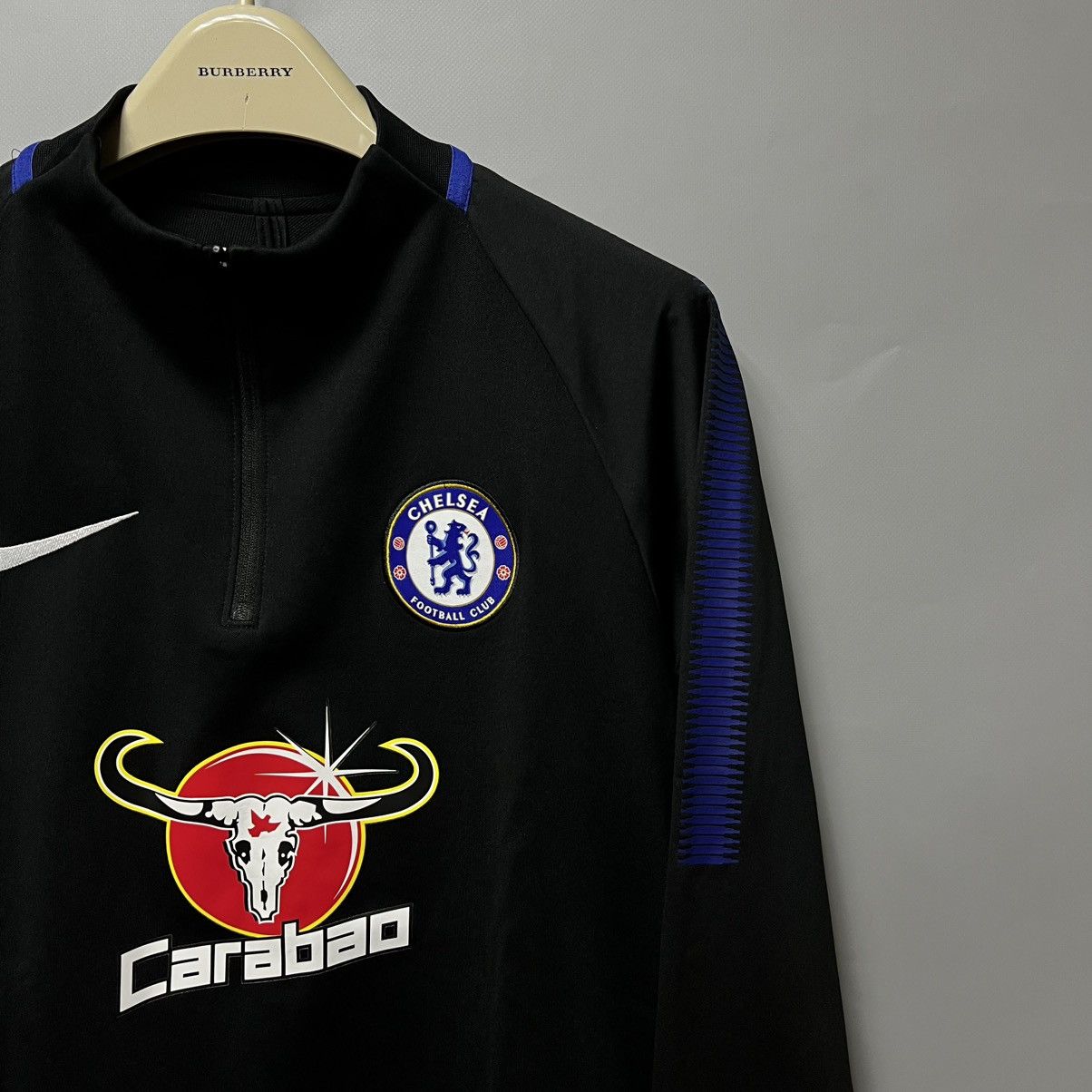 Nike Nike CHELSEA 2017 2018 TRAINING FOOTBALL SOCCER Top Jacket Size US M / EU 48-50 / 2 - 2 Thumbnail