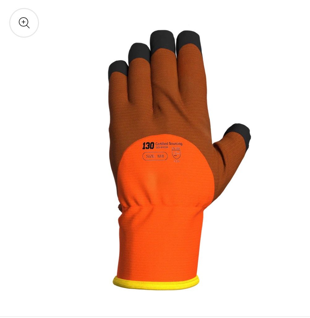 130 World 130 World Work Wear Gloves Size ONE SIZE - 4 Thumbnail