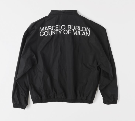 Marcelo Burlon MARCELO BURLON LOGO TECH COTT HOOD TRACK BLACK WHITE - S Size US S / EU 44-46 / 1 - 2 Thumbnail