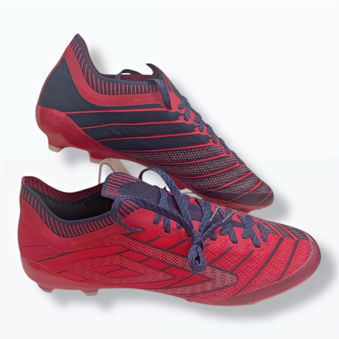 Umbro Umbro Men's Velocita Elixir Pro FG Soccer Cleat, Red/White/B Size US 11 / EU 44 - 10 Thumbnail