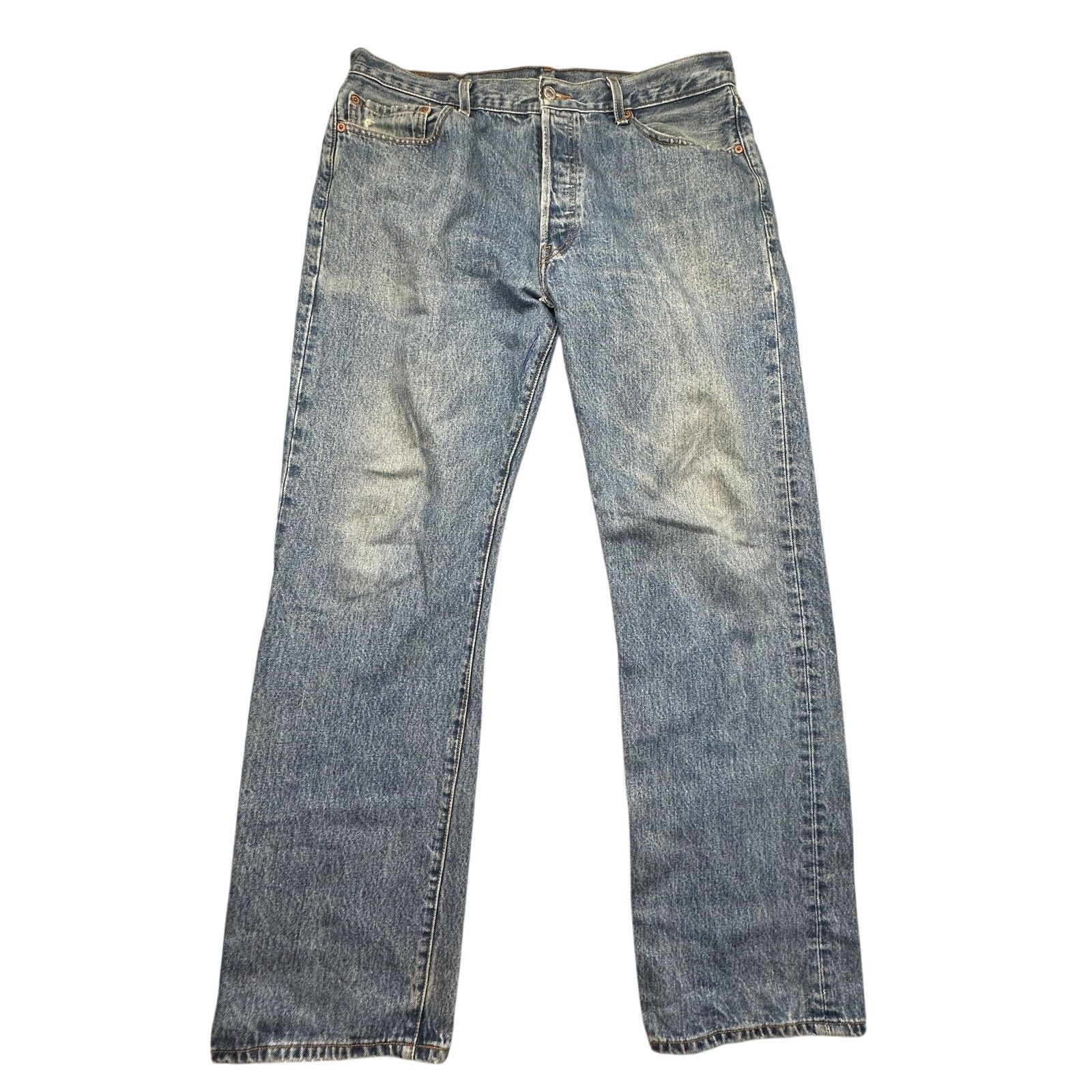 Levi's VTG Levis 501 XX Button Fly Jeans Mens 36x32 Blue Mexico Size US 36 / EU 52 - 1 Thumbnail