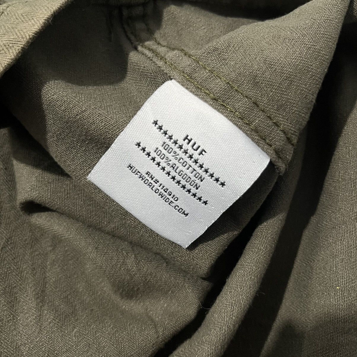 Huf Huf x Spam p-44 herringbone jacket outer Size US L / EU 52-54 / 3 - 8 Thumbnail