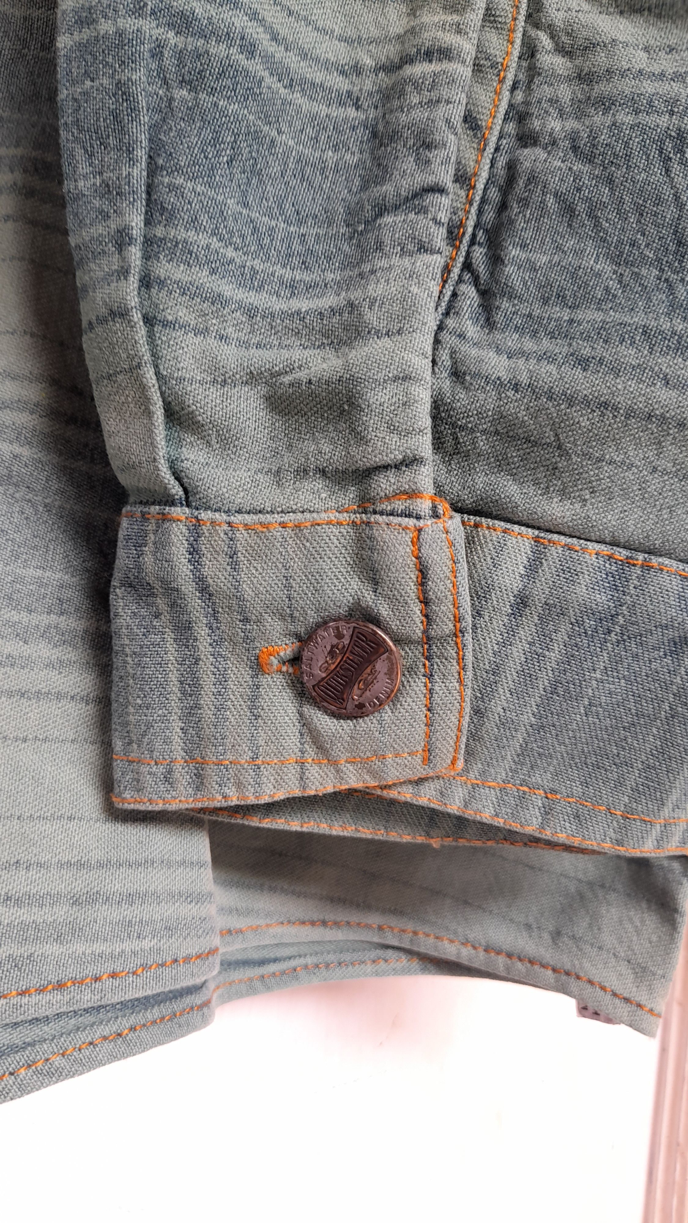 Quiksilver Vintage Quiksilver Saltwater Denim Buttons Up Size US XL / EU 56 / 4 - 7 Thumbnail