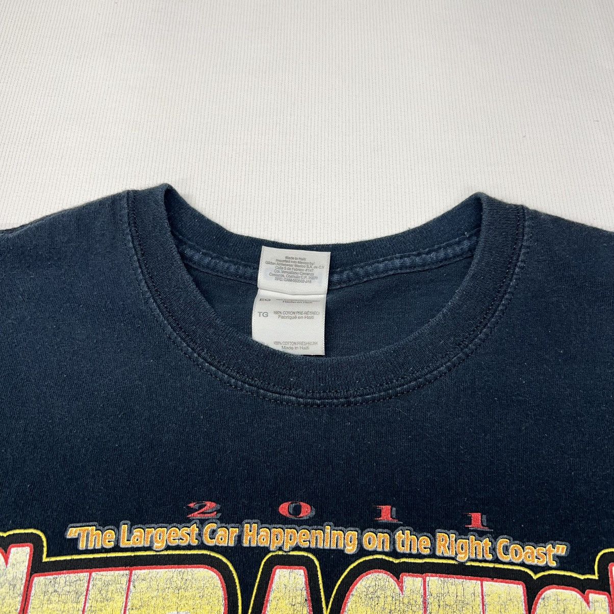 Gildan × Vintage VTG Car Tee Shirt Black Hot Rod Classic Syracuse Graphic Size US XL / EU 56 / 4 - 5 Thumbnail