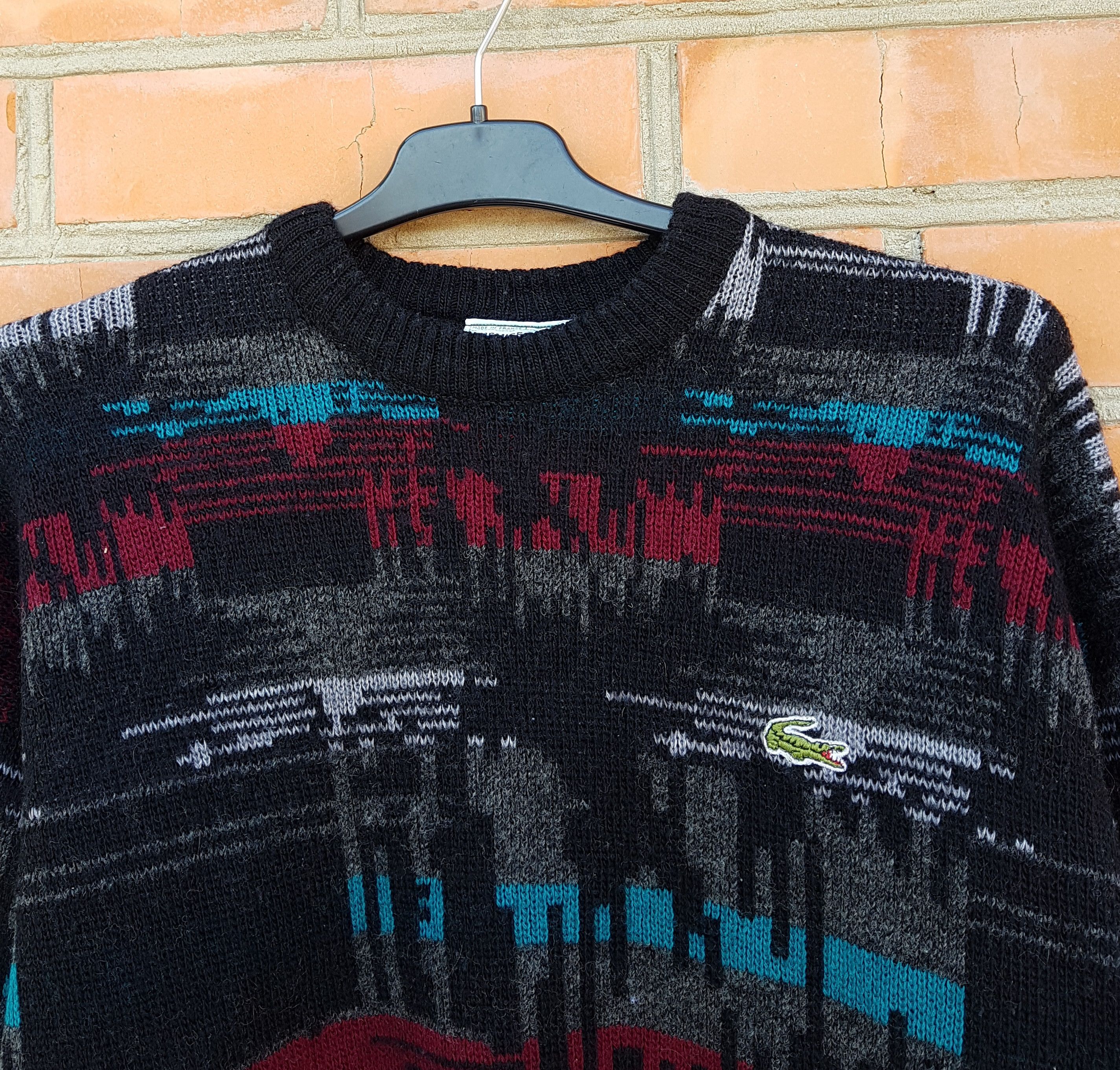 Lacoste Vintage y2k Lacoste Chemise Sweater made in France sz 5 Size US M / EU 48-50 / 2 - 3 Thumbnail