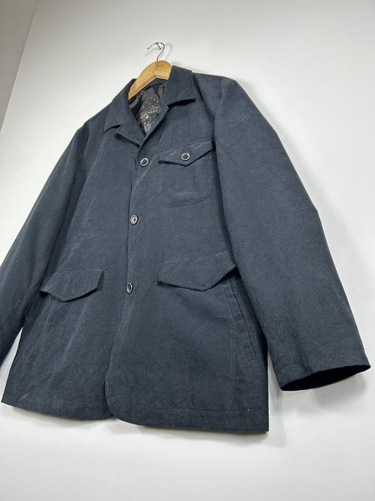 Japanese Brand × Vintage 🔥Cafe Soho Button Shirt Jacket Size US L / EU 52-54 / 3 - 3 Thumbnail