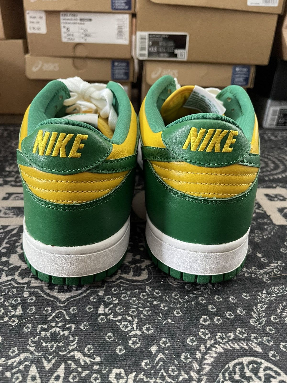 Nike Nike Dunk Low ‘Brazil’ Size US 10.5 / EU 43-44 - 6 Thumbnail