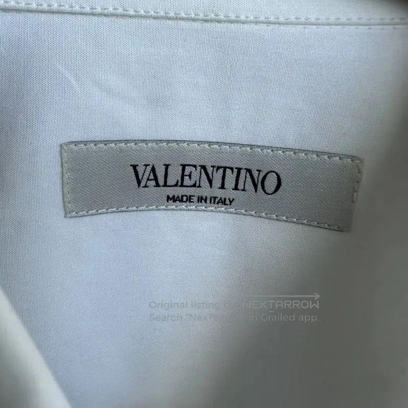 Valentino Valentino Men's White Long Sleeve Shirt . Size US L / EU 52-54 / 3 - 4 Thumbnail