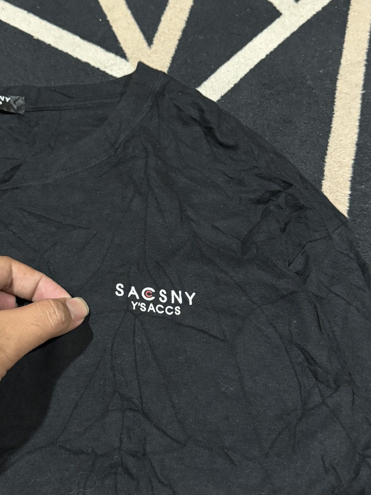 Yohji Yamamoto Yohji Yamamoto Black Long Sleeve Y'saccs Size US L / EU 52-54 / 3 - 3 Thumbnail