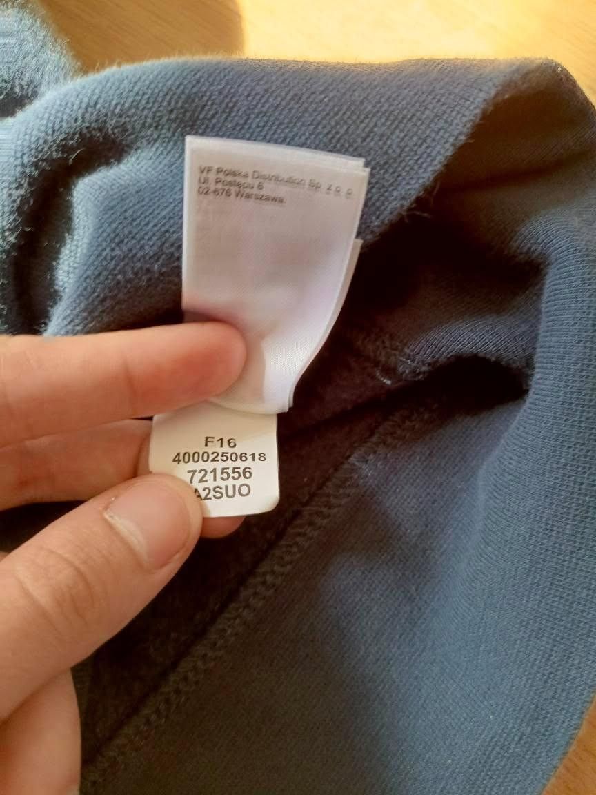 The North Face The North Face men's size L blue hoodie with orange logo Size US L / EU 52-54 / 3 - 6 Thumbnail